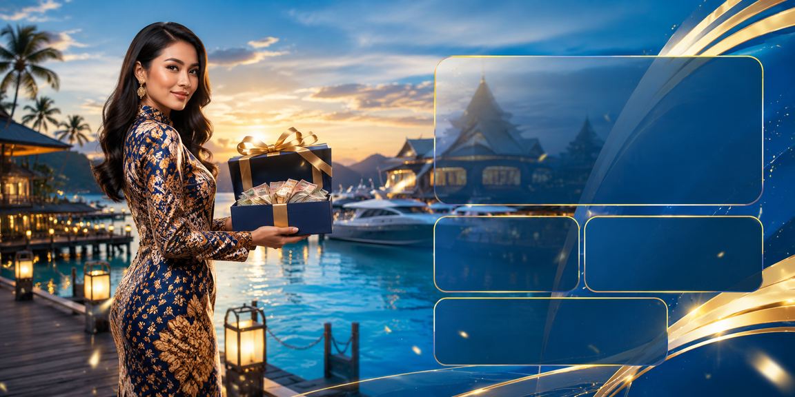 Pemenang VIP dengan bonus batik di Terengganu menggunakan 525i